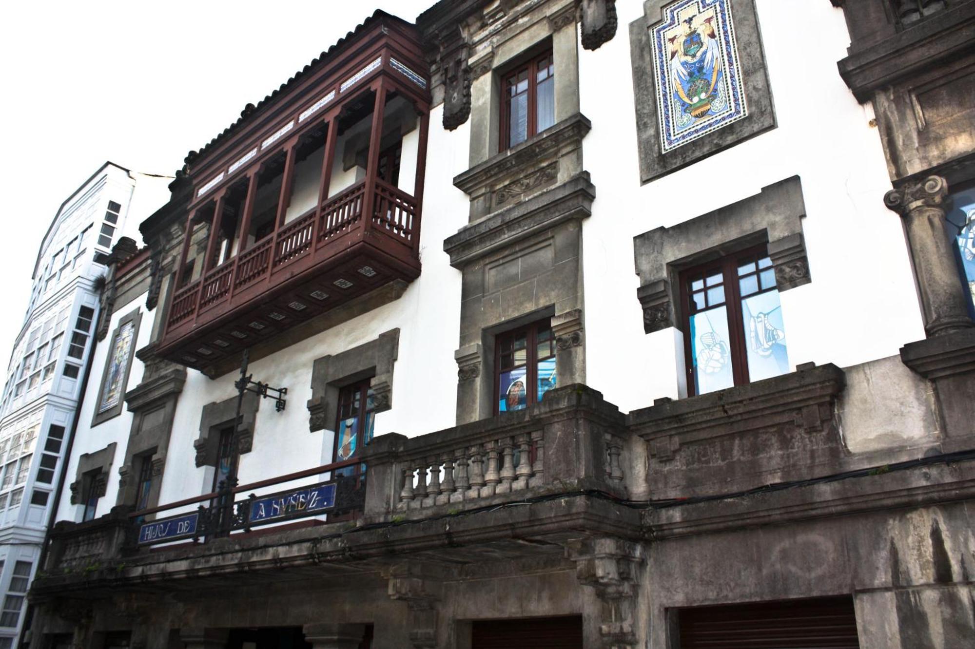 Hotel Garelos Betanzos Bagian luar foto