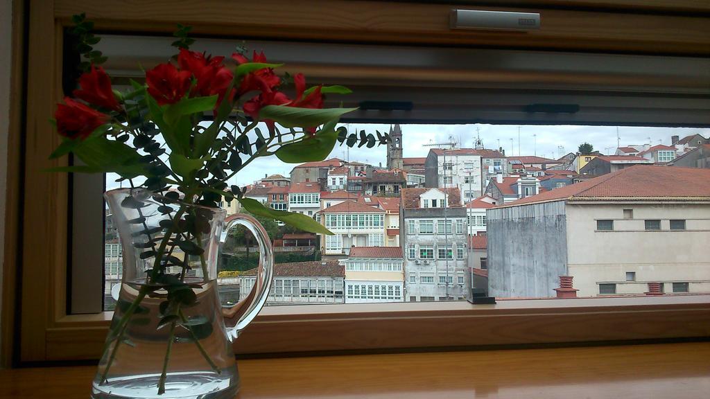 Hotel Garelos Betanzos Bagian luar foto